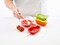 Set of 4 Stackable Popsicle Molds with Sticks & Lids – Homemade Freezer Ice Pops & Frozen Snacks | Flexible Platinum Silicone | Reusable & Dishwasher Safe | Multicolor